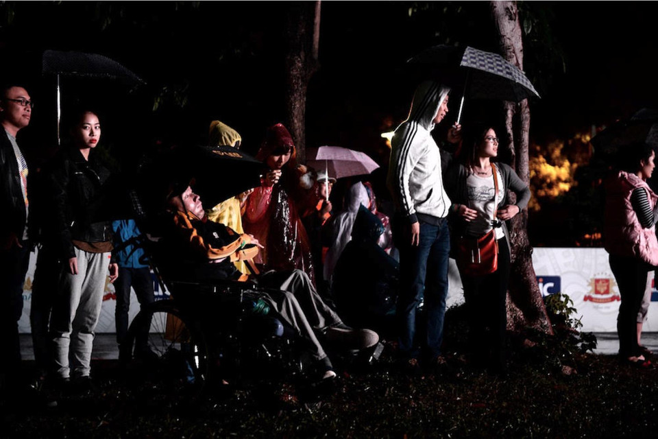 Âm nhạc truyền cảm hứng cả những khán giả thiệt thòi... (Ảnh: BTC)