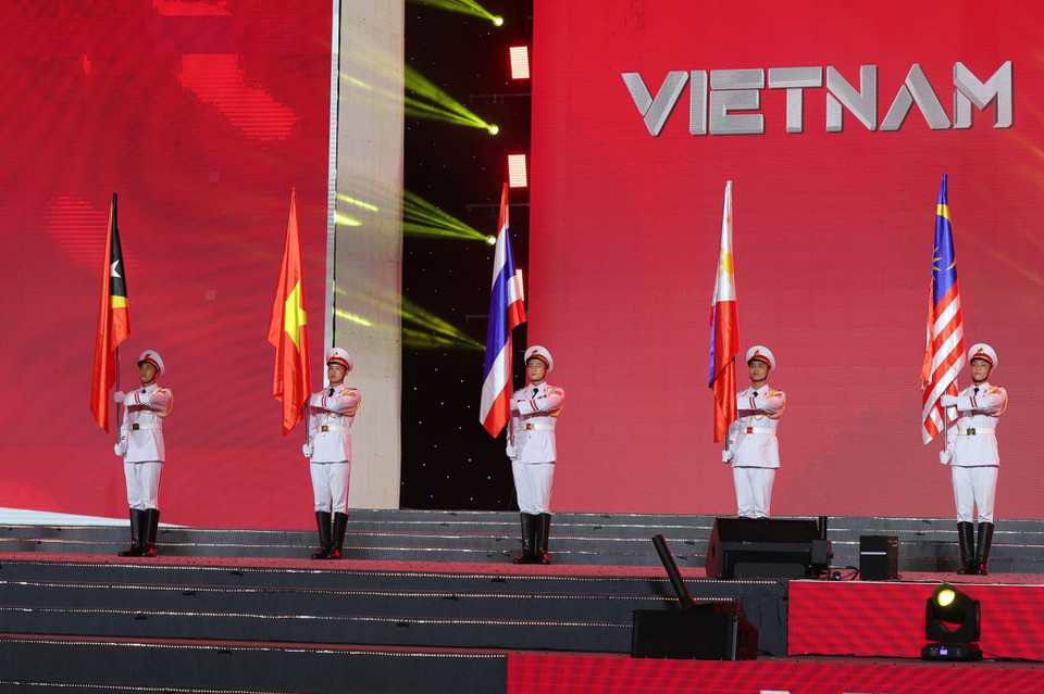 Kết thúc SEA Games 31, Đoàn thể thao Việt Nam giành được 205 huy chương vàng, phá vỡ ‘‘kỷ lục’’ 194 HCV mà đoàn Indonesia giành được ở SEA Games 19 tổ chức năm 1997. (Ảnh: Minh Hiếu/Vietnam+)