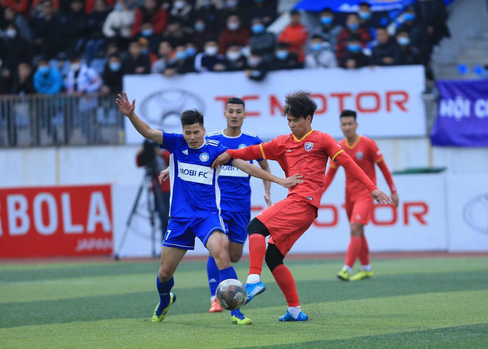 Đây là sân chơi đỉnh cao nhất giới 'bóng đá phủi' của miền Bắc nói riêng cũng như cả nước nói chung. (Ảnh: CTV/Vietnam+)