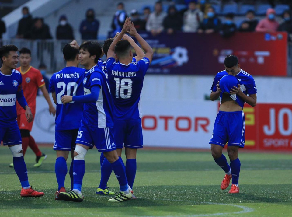 Dẫu vậy, hành trình HPL-S8 của đội bóng với nhiều ngôi sao này vẫn xứng đáng nhận được những lời khen. (Ảnh: CTV/Vietnam+)