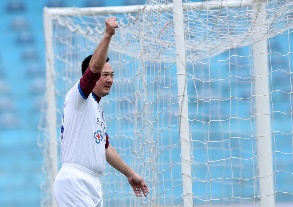 Còn nhớ, năm xưa, Thể Công gặp Công An Hà Nội chính là một trong những trận đấu hấp dẫn nhất bóng đá Việt Nam, thu hút lượng lớn người hâm mộ tới sân. (Ảnh: Trung Hiếu/Vietnam+)