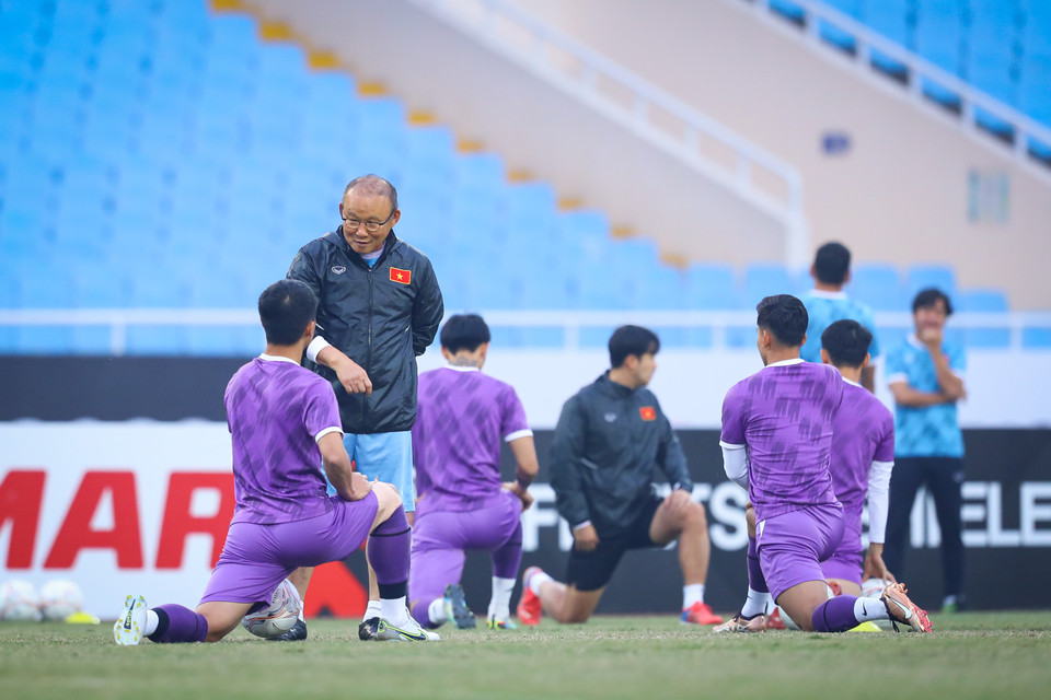 Trận đấu giữa tuyển Việt Nam với Indonesia sẽ diễn ra vào lúc 19 giờ 30 phút ngày mai (9/1). (Ảnh: PV/Vietnam+) 