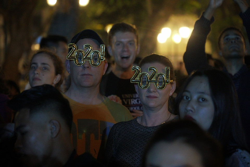 Trang phụ kiện ngộ nghĩnh đón năm mới. (Ảnh: Minh Hiếu/Vietnam+)