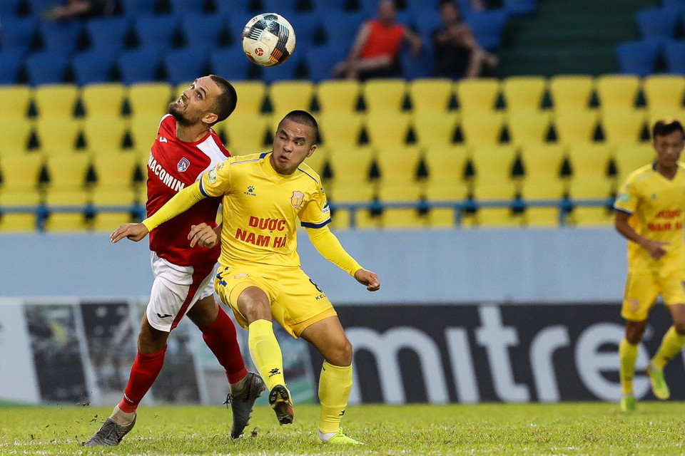 Than Quảng Ninh tiếp đón Nam Định ở vòng 1/8 cúp Quốc gia 2020 chiều 30/5 với lợi thế sân nhà Cẩm Phả cùng với việc không phải thi đấu vòng loại. (Ảnh: Phúc Tá/Vietnam+)