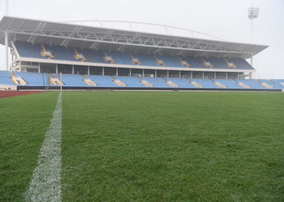 Sân vận động Mỹ Đình đã bắt đầu được lên kế hoạch tu sửa, nâng cấp từ cuối năm 2021 nhằm phục vụ cho SEA Games 31. (Ảnh: PV/Vietnam+)