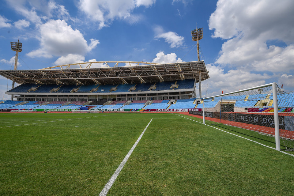 Đây là địa điểm quan trọng để tổ chức Lễ khai mac, bế mạc và một số môn thi đấu tâm điểm như điền kinh, bóng đá. (Ảnh: PV/Vietnam+)