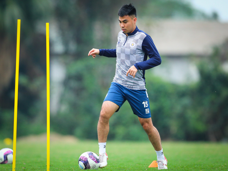 Mục tiêu của đội bóng này vẫn là vô địch V-League 2022. (Ảnh: PV/Vietnam+)