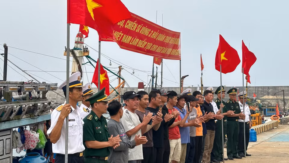 Hiện trên đảo Cồn Cỏ có trên 20 hộ dân sinh sống. (Ảnh: Vietnam+)