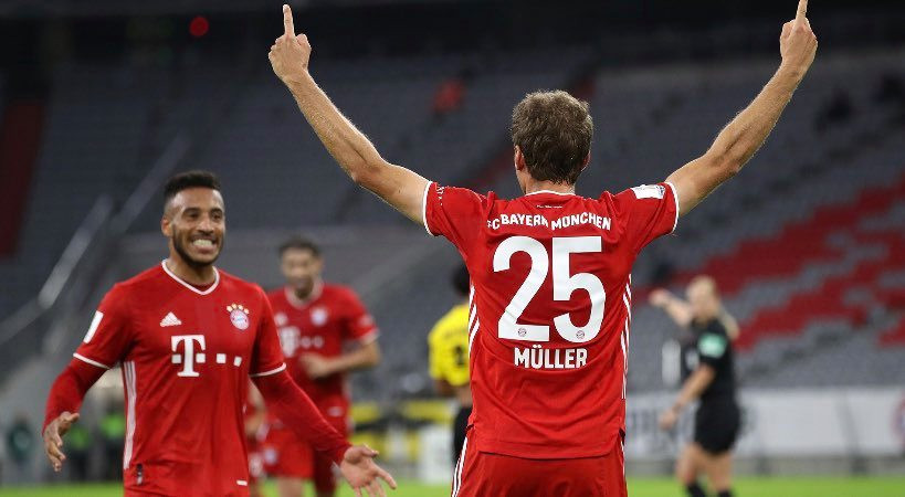 Bàn thắng của Mueller giúp Bayern có được lợi thế rất lớn. (Nguồn: FcBayern)