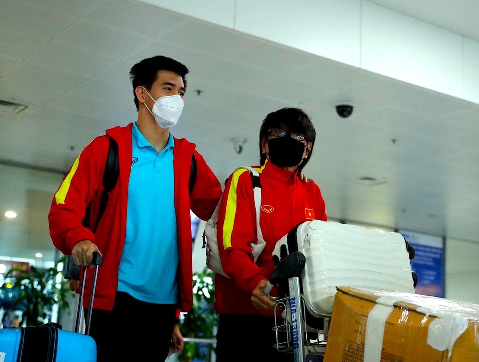 Đội tuyển Việt Nam cần sớm quên đi thất bại tại AFF Cup 2020 để tập trung cho chiến dịch vòng loại thứ ba Word Cup 2022 trước mắt. (Ảnh: CTV/Vietnam+)