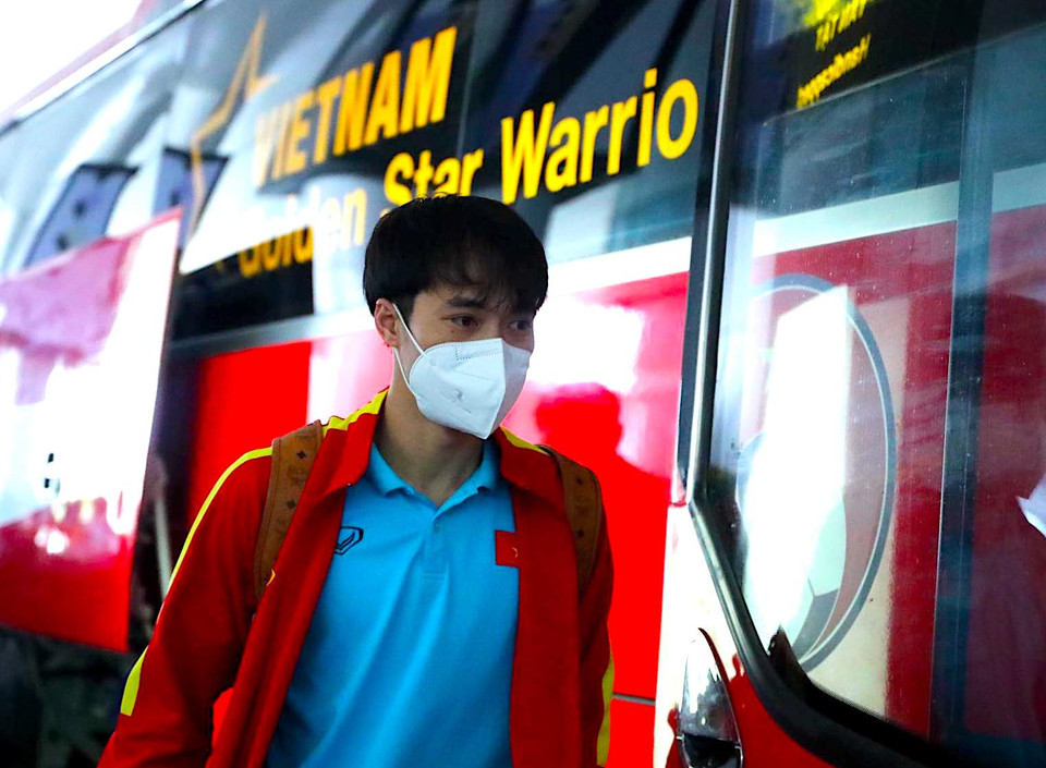 Thất bại cần thiết cho đội tuyển Việt Nam để có thể đổi mới, hoàn thiện và sớm trở lại mạnh mẽ trong năm mới 2022. (Ảnh: CTV/Vietnam+)