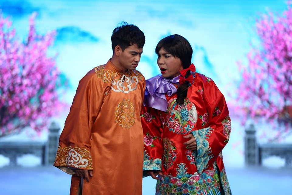 Tất cả những năm trước, Xuân Bắc và Công Lý đã tạo được dấu ấn trong vai Nam Tào và Bắc Đẩu. (Ảnh: VFC)