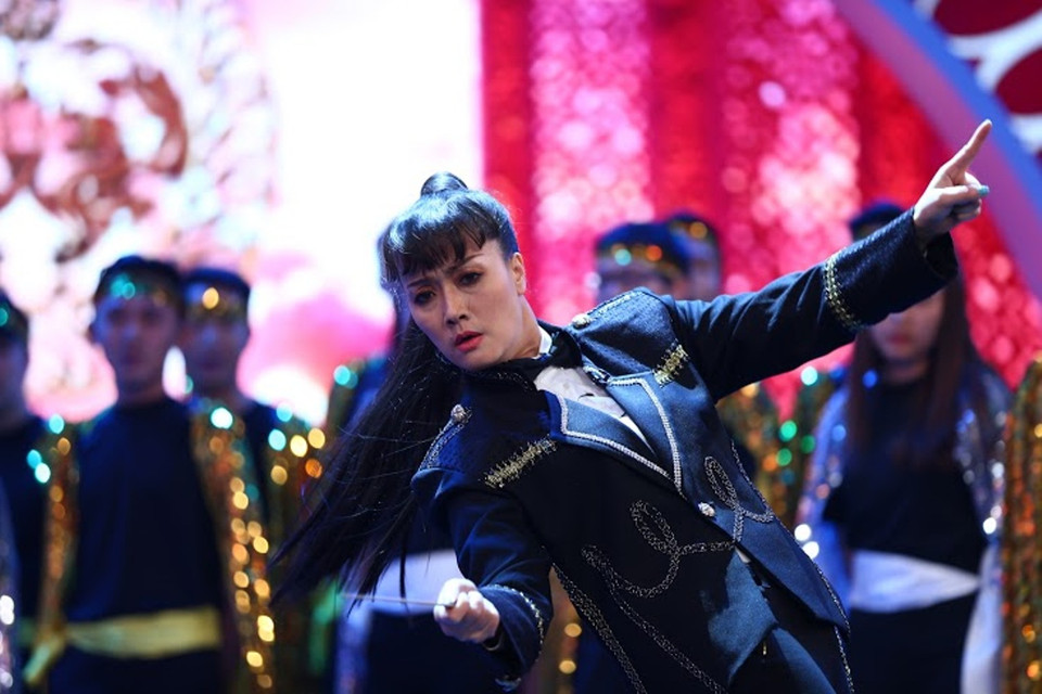 Vân Dung cực ngầu và lạ lẫm trong Táo mới... (Ảnh: VFC)