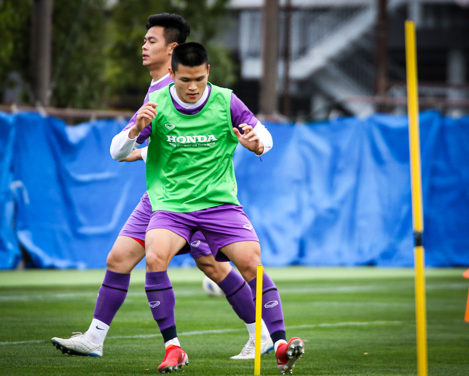 Trận đấu cuối cùng của tuyển Việt Nam tại vòng loại thứ ba World Cup 2022 diễn ra vào lúc 17 giờ 35 phút (giờ Việt Nam) vào ngày mai (29/3) trước đối thủ Nhật Bản. (Ảnh: VFF)