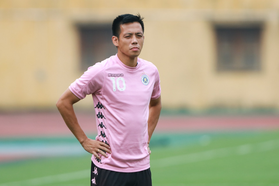 Tiền đạo quê Hà Tây vẫn giữ vững phong độ, tỏa sáng đều đặn ở V-League dù nhiều lần bị đánh giá đã qua thời đỉnh cao. (Ảnh: Hiển Nguyễn/Vietnam+)