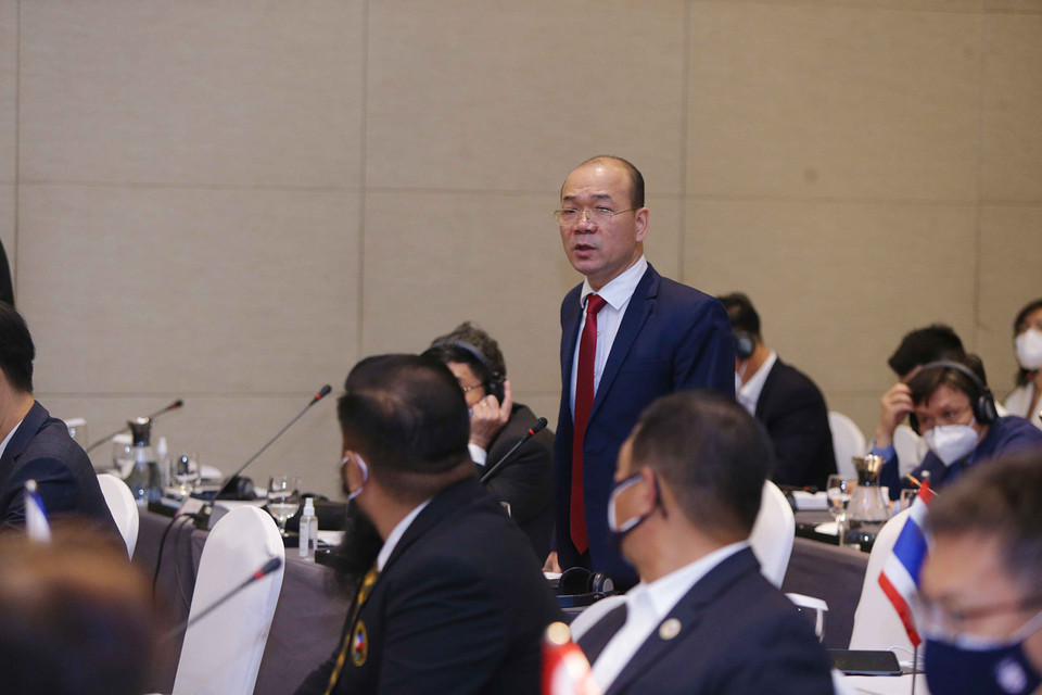 Ban tổ chức SEA Games 31 giải đáp các vấn đề mà các đoàn thể thao quốc tế quan tâm. (Ảnh: PV/Vietnam+)