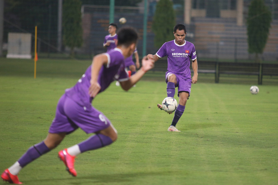 U22 Việt Nam sẽ tập luyện tại Hà Nội từ ngày 11/5 tới 6/6 dưới sự chỉ đạo của trợ lý Kim Han-yoon khi huấn luyện viên Park Hang-seo bận dẫn dắt đội tuyển quốc gia chuẩn bị cho vòng loại World Cup 2022. (Ảnh: PV/Vietnam+)