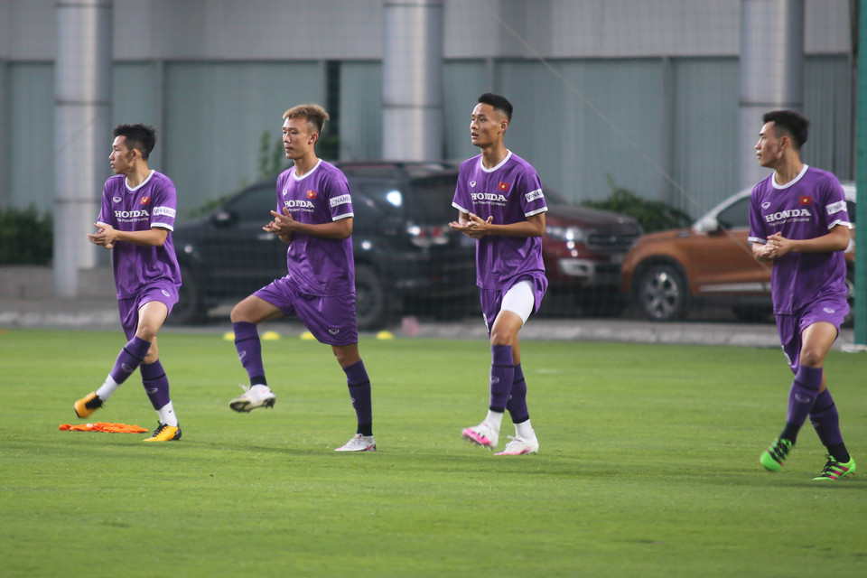 Như vậy, đội U22 sẽ tập luyện song song cùng tuyển Việt Nam tại Trung tâm đào tạo bóng đá trẻ Việt Nam. (Ảnh: PV/Vietnam+)