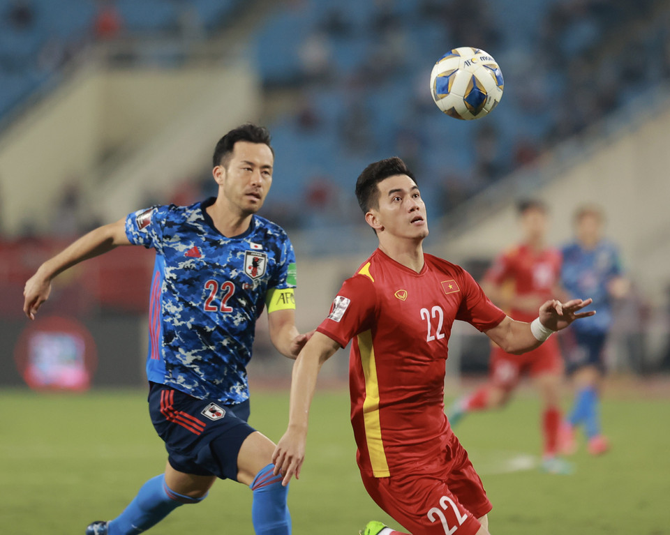  Trước mắt, đoàn quân huấn luyện viên Park Hang-seo cần sớm bỏ lại thất bại này để tập trung cho trận tiếp theo với Saudi Arabia vào ngày 16/11 cũng tại Mỹ Đình. (Ảnh: PV/Vietnam+)