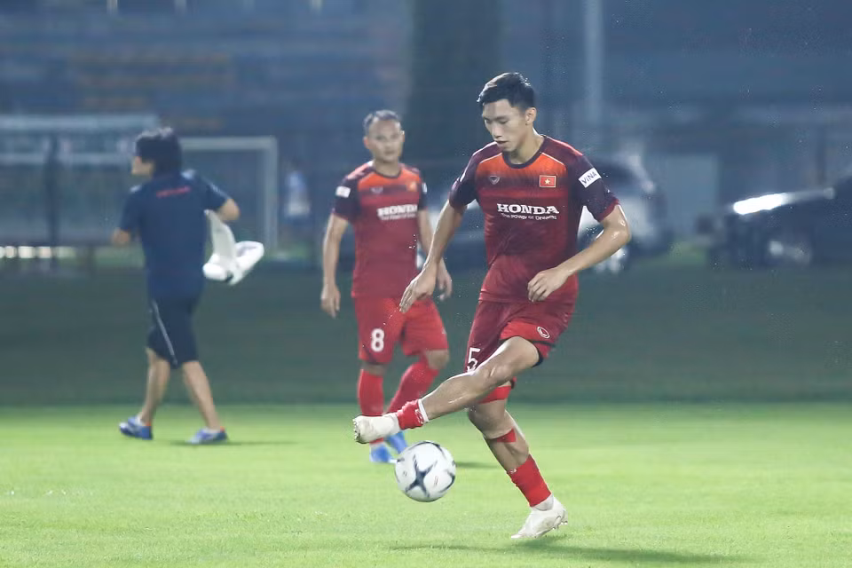 Hiện khả năng hồi phục của Hậu và Hoàng chưa được xác định cụ thể. Song việc bộ đôi này tập luyện trở lại là một tín hiệu đáng mừng. (Ảnh: Nguyên An)