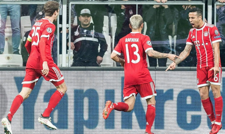 Thiagio Altacara là người mở tỷ số trận đấu (Nguồn: Fcb.de)