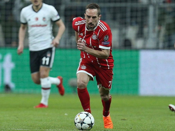 Franck Ribery dường như đang hồi xuân (Nguồn: Fcb.de)