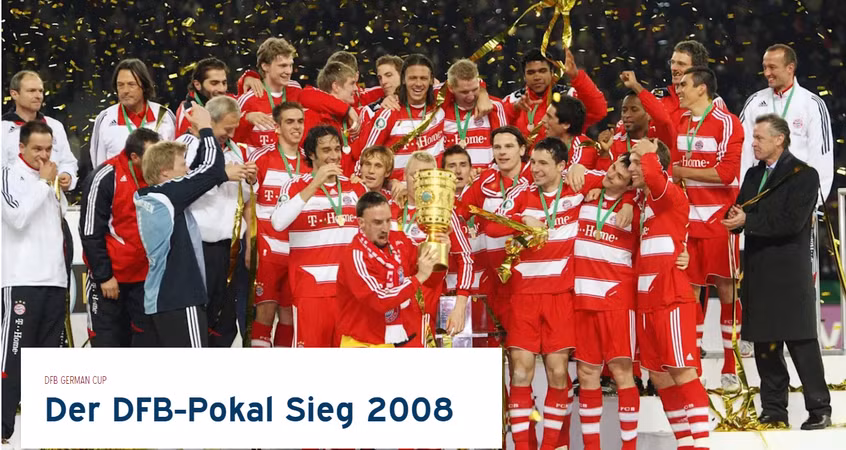 Trận chung kết diễn ra ngày 19/4/2008, FC Bayern thắng Borussia Dortmund với tỷ số 2-1. Ghi bàn: Toni Kroos (2)(Nguồn: Fcb.de)