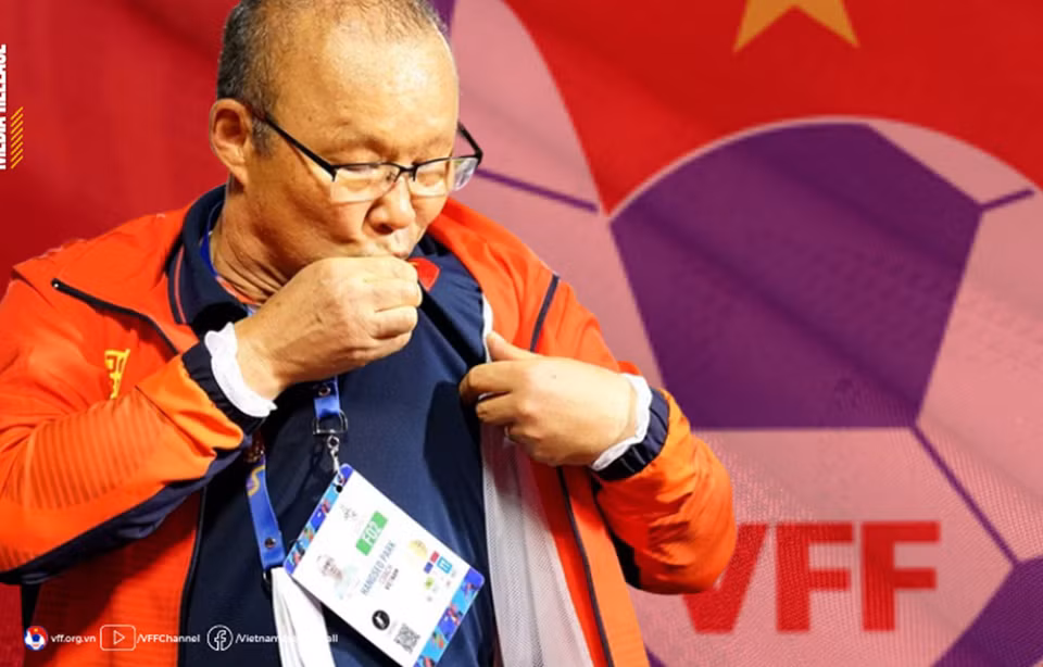Huấn luyện viên người Hàn Quốc có một tình yêu đặc biệt với đội tuyển bóng đá Việt Nam. (Ảnh: VFF)