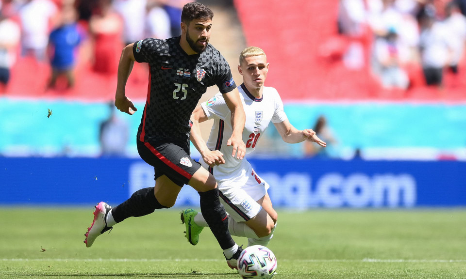 Trận cầu tâm điểm bảng D giữa Anh và Croatia đã diễn ra hấp dẫn ngay sau tiếng còi khai cuộc. (Nguồn: Getty)