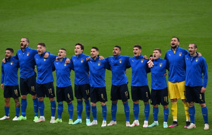 Và khi bước vào trận đấu, Italy đã rất tự tin để có thể lần thứ 2 bước lên đỉnh châu Âu. (Nguồn: UEFA)