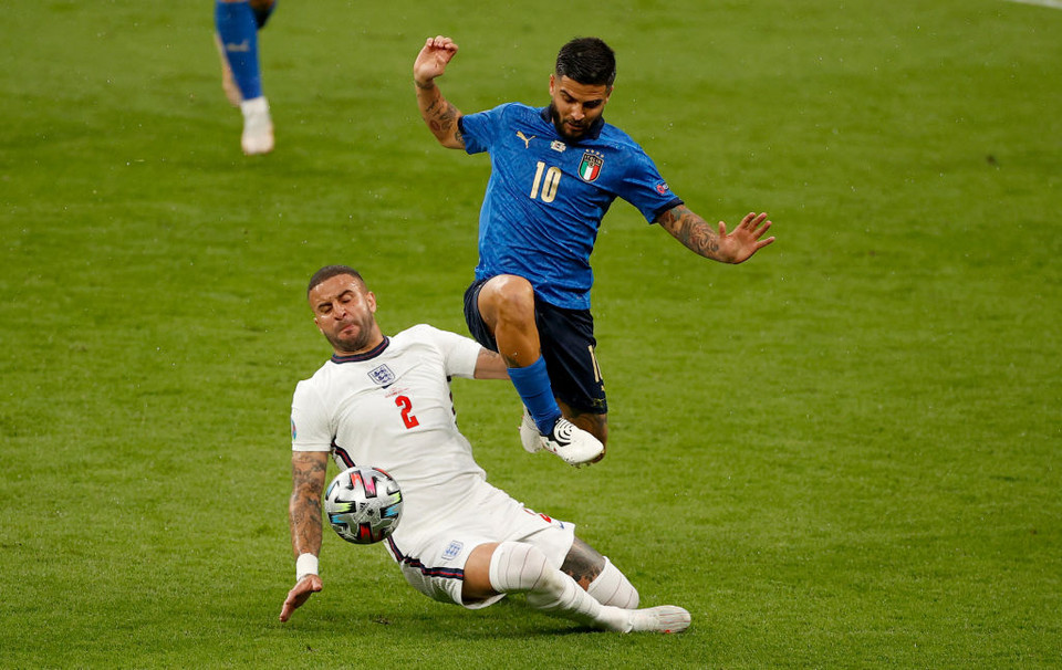 Sau khi nhận bàn thua, Italy đã vùng lên mạnh mẽ để kiểm soát thế trận. (Nguồn: UEFA)