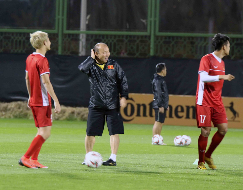  ...để từ đó tạo cơ hội đạt kết quả tốt trước các đối thủ cùng bảng gồm Iraq, Iran và Yemen. (Nguồn: VFF)