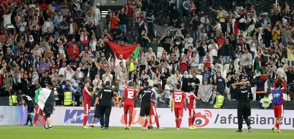 Trận hòa với tỷ số 0-0 chỉ có thể giúp Palestine may mắn có được vị trí thứ 3 bảng B với 2 điểm nhưng cơ hội đi tiếp là rất thấp. (Nguồn: AFC)