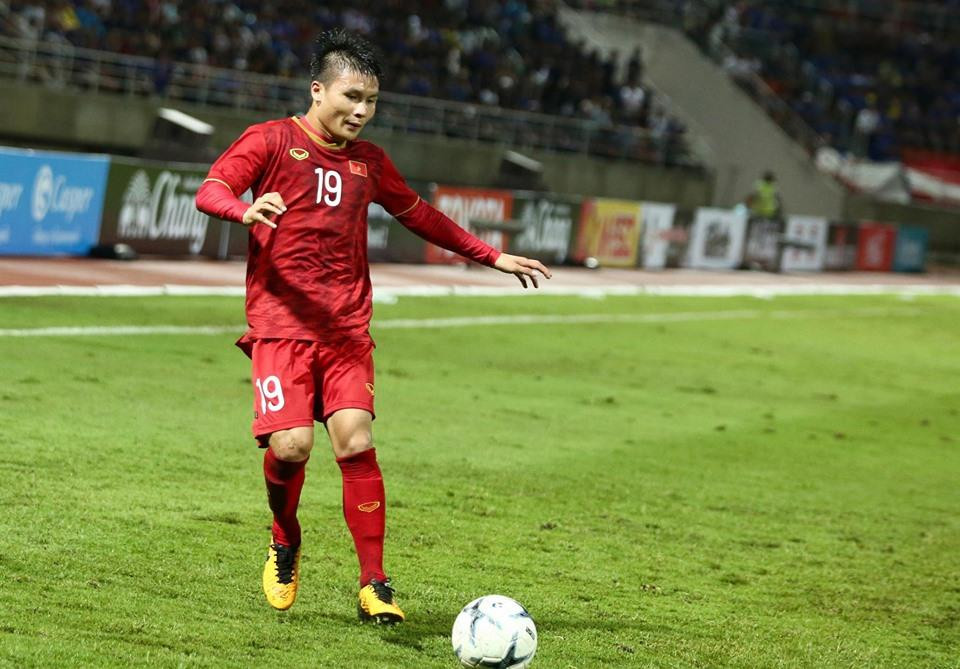 ...nhưng vẫn chứng tỏ được đảng cấp thi đấu. (Ảnh: Nguyên An/Vietnam+)