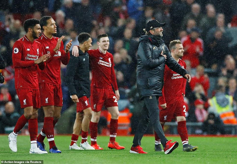 Chiến thắng này giúp Liverpool tạm giành lại ngôi đầu Preier League của Man City, đồng thời chạy đà cho trận gặp Barcelona.