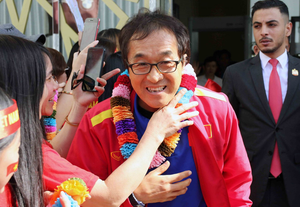 Trợ lý Lee Young Jin của huấn luyện viên Park Hang-seo. (Nguồn: VFF)