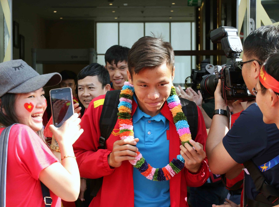 Thủ quân Quế Ngọc Hải. (Nguồn: VFF)