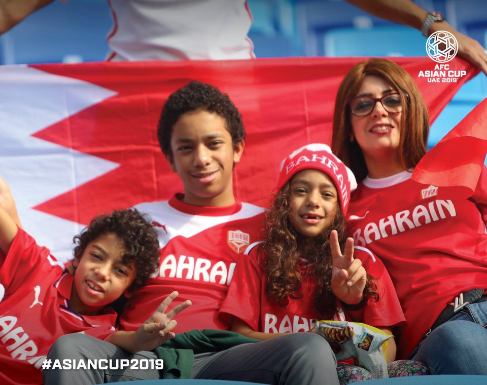 Cổ động viên Bahrain. (Nguồn: AFC)