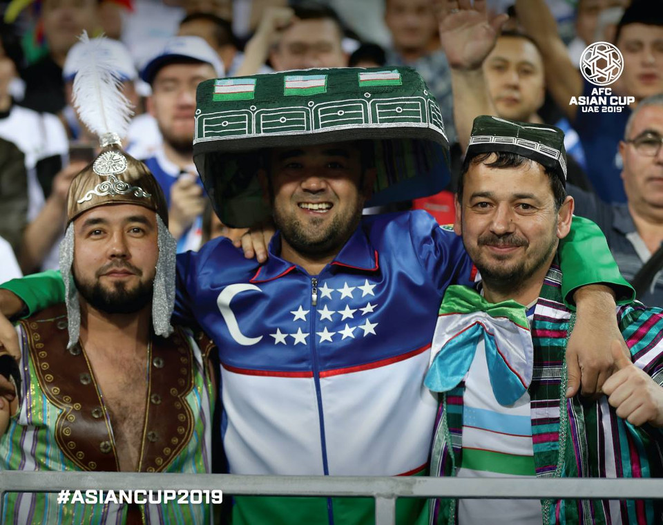 Cổ động viên Uzbekistan. (Nguồn: AFC)