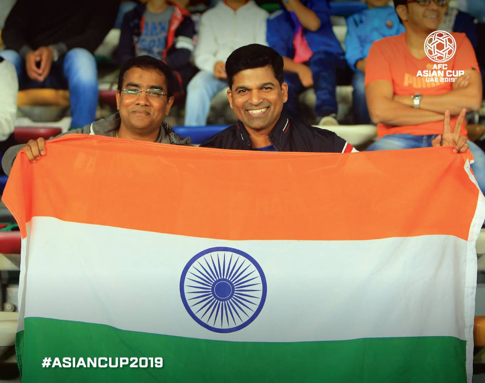 Cổ động viên Ấn Độ. (Nguồn: AFC)