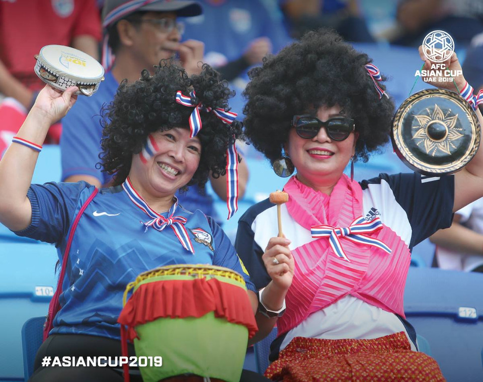 Cổ động viên Thái Lan. (Nguồn: AFC)