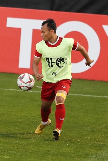 Trọng Hoàng đã hoàn toàn bình phục chấn thương. (Ảnh: Hoàng Linh/TTXVN)