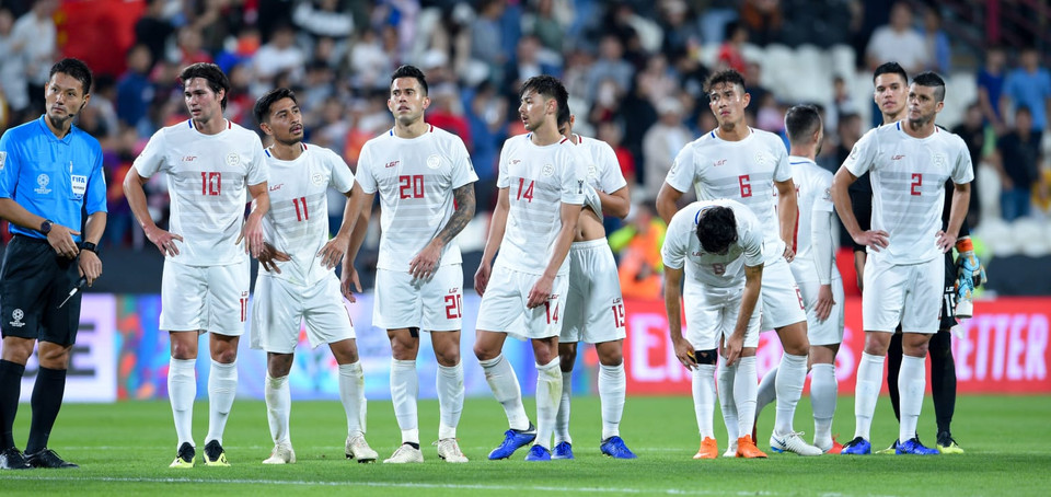 Bên kia chiến tuyến, dù phải nhận 2 thất bại song Philippines vẫn còn cơ hội để giành vé đi tiếp. (Nguồn: AFC)
