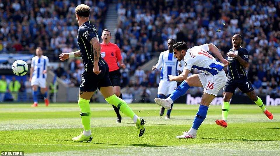 Tuy nhiên, những gì Brighton thể hiện sau tiếng còi khai cuộc khiến...