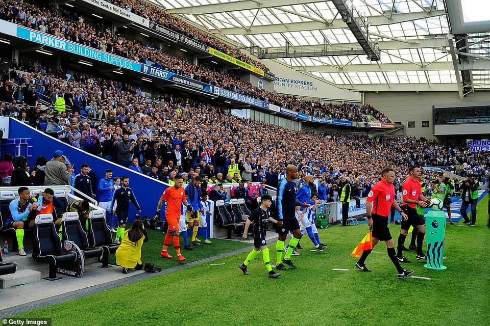 Bước vào trận đấu với Brighton, Man City là đội nắm quyền tự quyết khi nhiều hơn đối thủ cạnh tranh 1 điểm.
