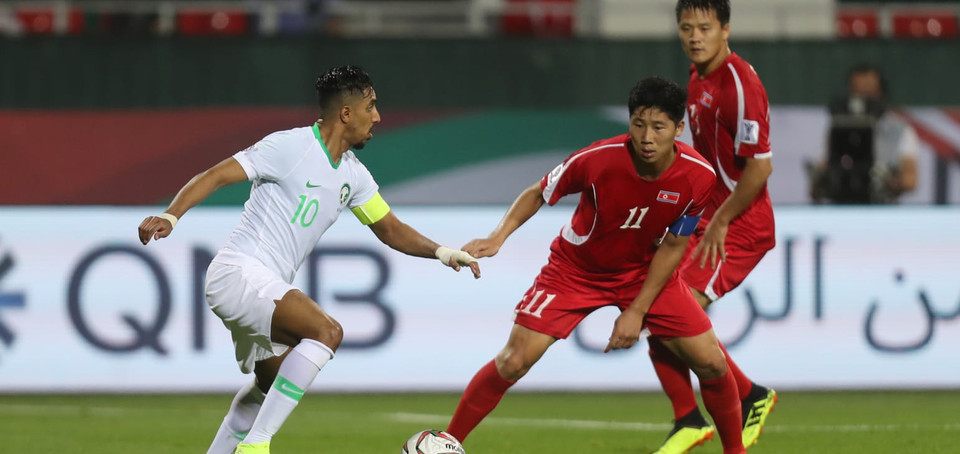 Salem Al-Dawsari (số 10) cũng đóng góp một bàn thắng. (Nguồn: AFC)