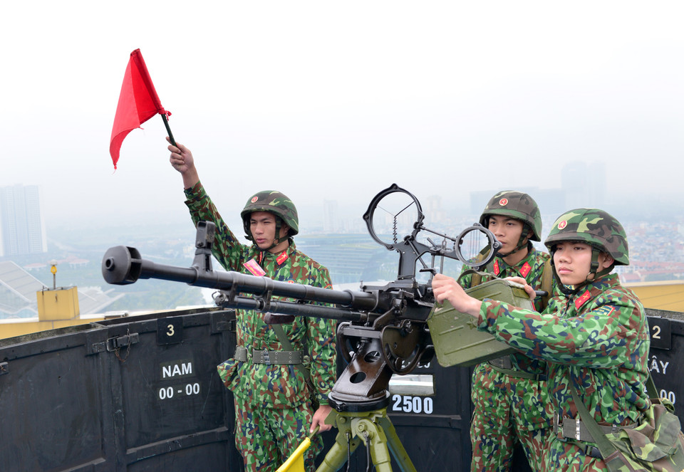 Việc bảo đảm an toàn tuyệt đối Hội nghị thượng đỉnh Mỹ-Triều thể hiện năng lực, trình độ sẵn sàng chiến đấu của các đơn vị quân đội, công an, trong đó có lực lượng vũ trang Thủ đô. (Nguồn: TTXVN)