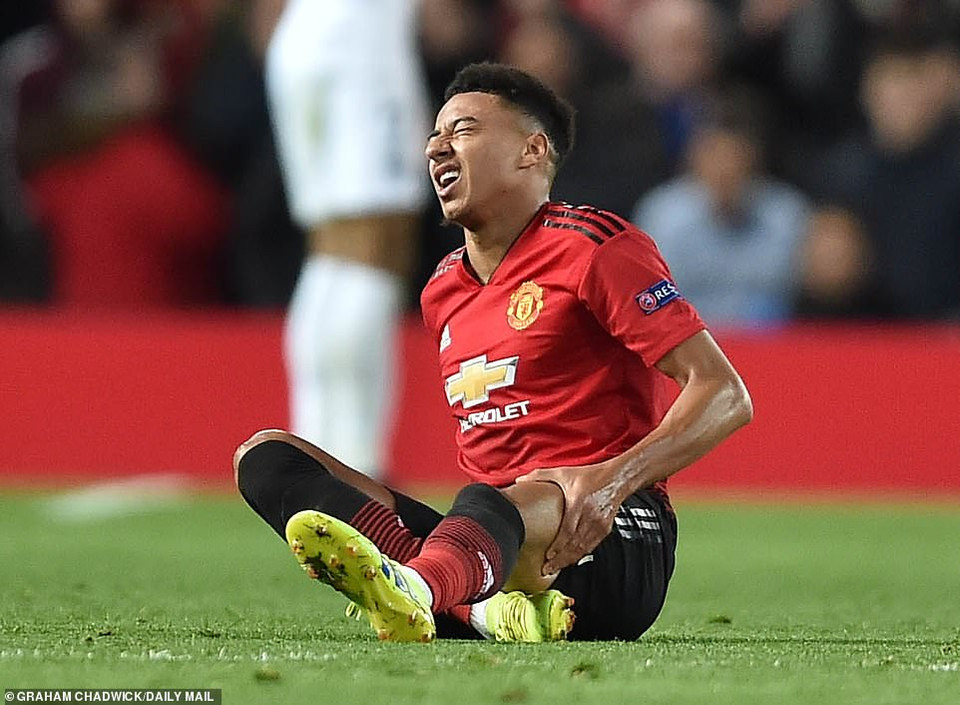 Không những thế, đội chủ sân Old Trafford còn tổn thất lớn khi lần lượt Jesse Lingard...
