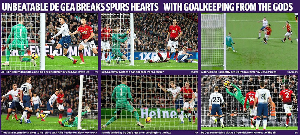 Ngôi sao người Tây Ban Nha đã có đến 11 pha cản phá thành công.