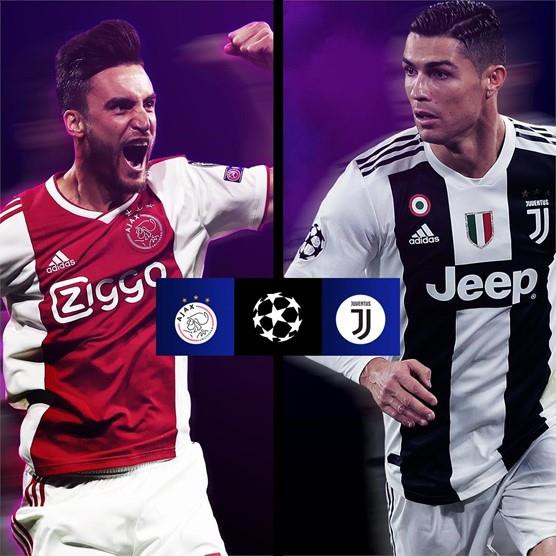Ajax vs Juventus. Đội bóng Hà Lan sẽ gặp thử thách thực sự mang tên Cristiano Ronaldo, sau khi đã gây chấn động với chiến thắng trước Real Madrid.